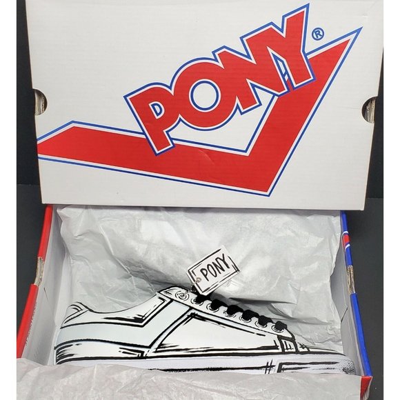 Pony Custom TopStar "Comic Style Design" Size Men 8.5 Women 10.5 New  410430 14W - Picture 11 of 12